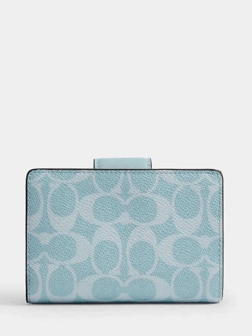 NWT Coach Medium Corner Zip Wallet In Signature Canvas CW786🎀